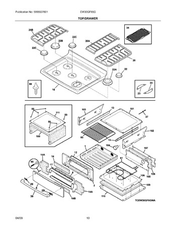 Diagram for EW30GF65GWC