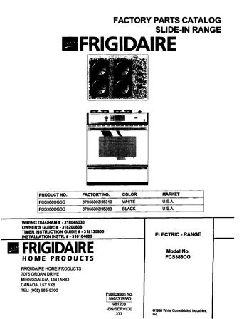 Diagram for FCS388CGBC