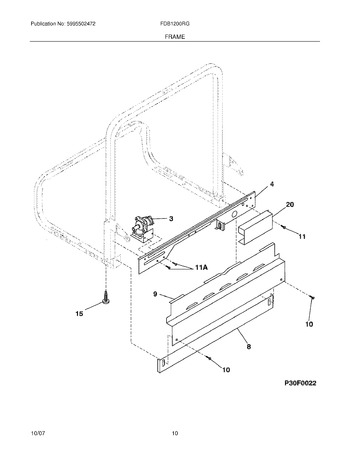 Diagram for FDB1200RGS0