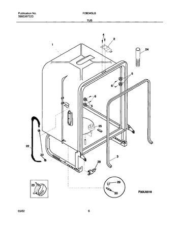 Diagram for FDB345LBB0