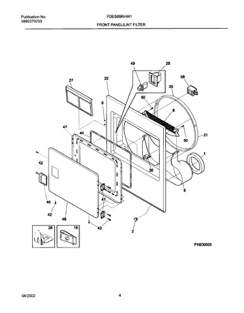 Diagram for FDES69RHW1