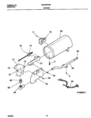 Diagram for FDG700FHS0