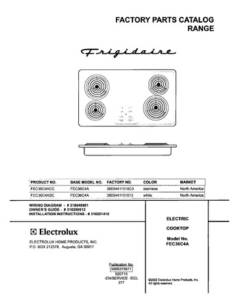 Diagram for FEC36C4ASC