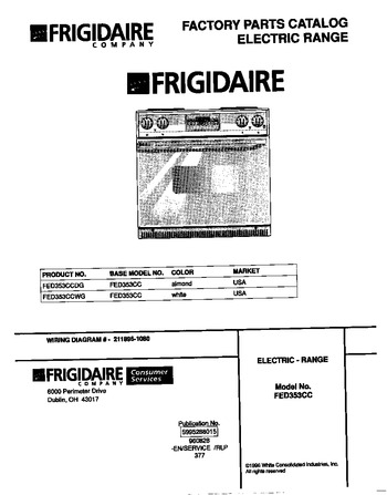 Diagram for FED353CCDG