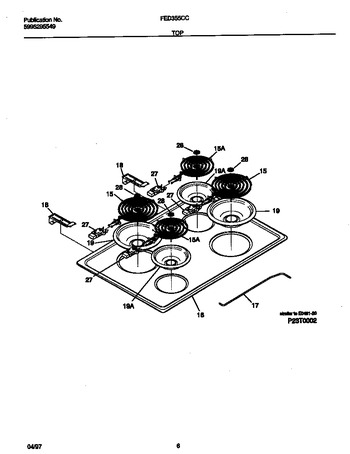 Diagram for FED355CCSC