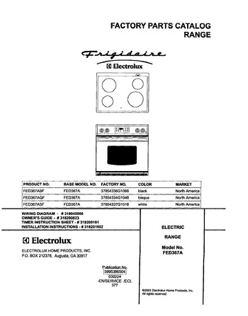 Diagram for FED367ABF