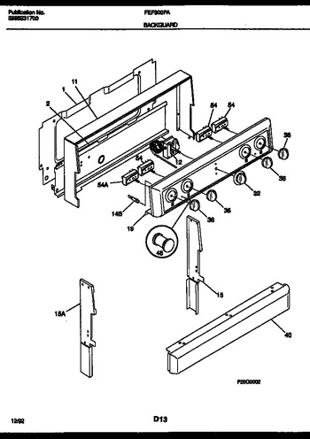 Diagram for FEF300PADA