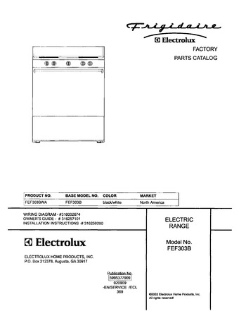 Diagram for FEF303BWA