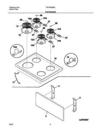 Diagram for FEF303BWA