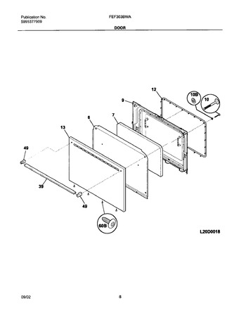 Diagram for FEF303BWA