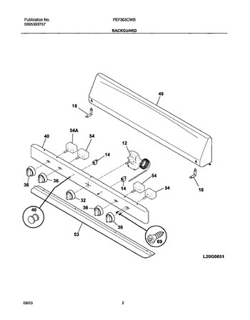 Diagram for FEF303CWB