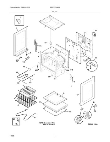 Diagram for FEF303HWB