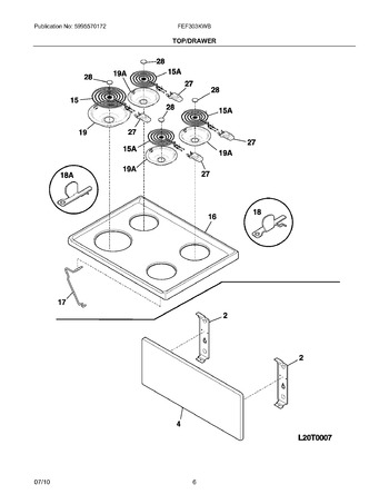 Diagram for FEF303KWB