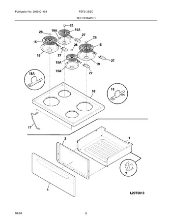 Diagram for FEF312BSC