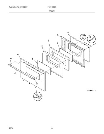 Diagram for FEF316BSG