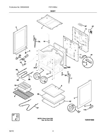 Diagram for FEF316BSJ