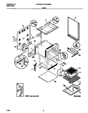 Diagram for FEF323BAWD