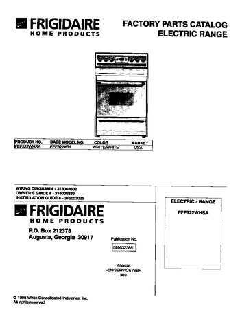 Diagram for FEF322WHSA