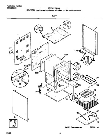 Diagram for FEF322WHSA