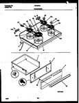 Diagram for 04 - Cooktop And Drawer Parts