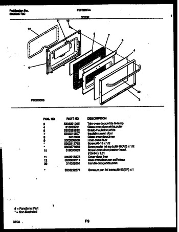 Diagram for FEF323CASA