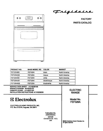 Diagram for FEF326AWB