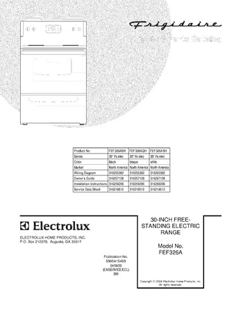 Diagram for FEF326AQH