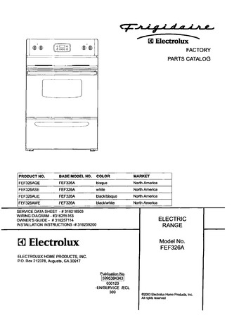 Diagram for FEF326AQE