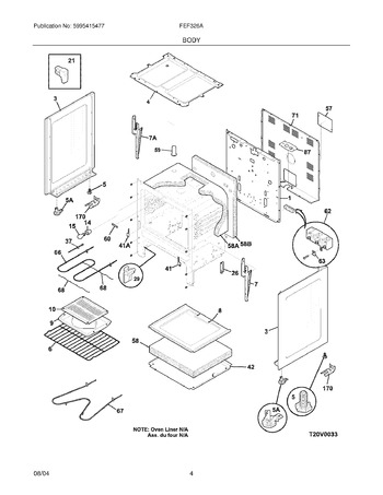 Diagram for FEF326AWH