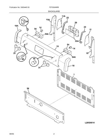 Diagram for FEF326AWM