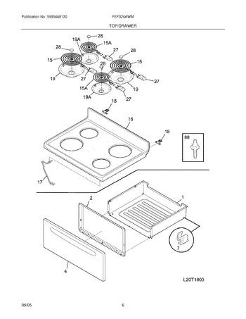 Diagram for FEF326AWM