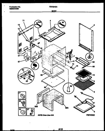 Diagram for FEF334SAWA