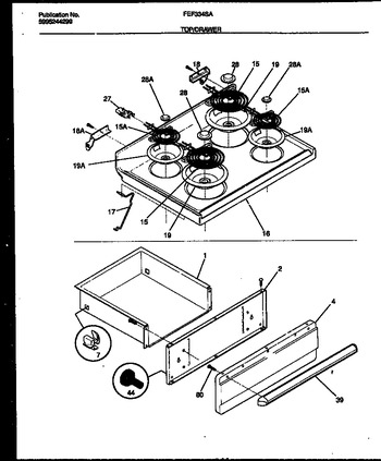 Diagram for FEF334SAWA