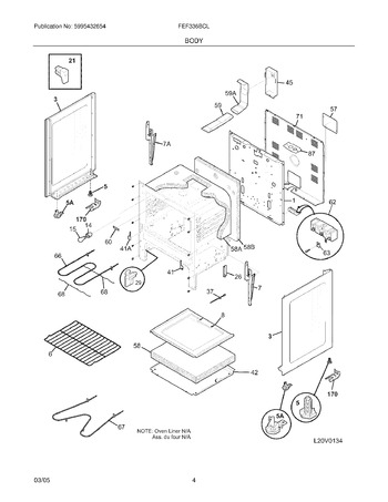 Diagram for FEF336BCL