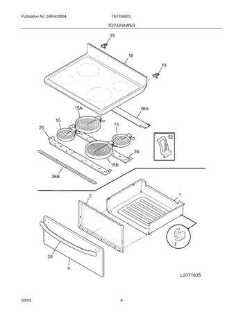 Diagram for FEF336BCL