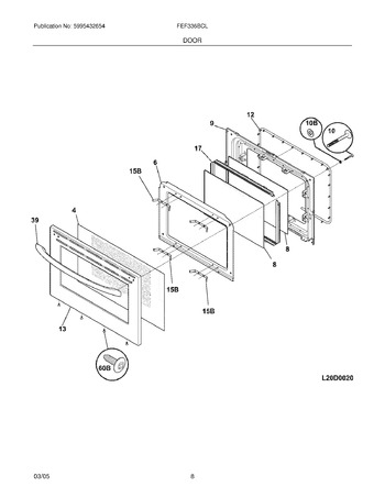 Diagram for FEF336BCL