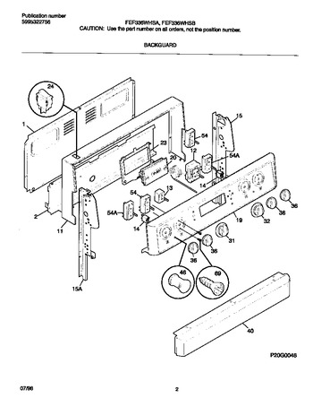 Diagram for FEF336WHSA