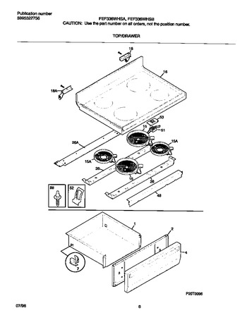 Diagram for FEF336WHSA