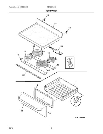 Diagram for FEF339LCB