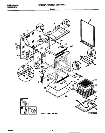 Diagram for FEF350SADF