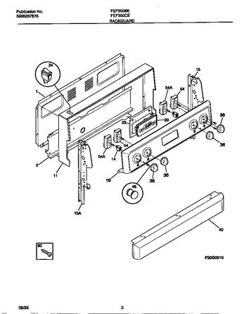 Diagram for FEF350BEDA