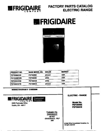 Diagram for FEF350CESB