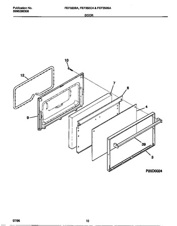 Diagram for FEF350SADG