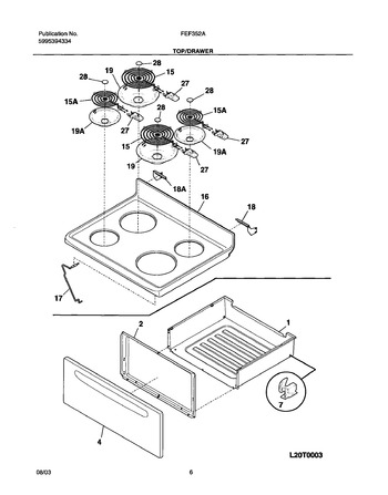 Diagram for FEF352ASF