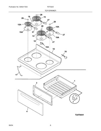 Diagram for FEF352DWA