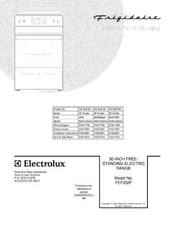 Diagram for FEF352FWA