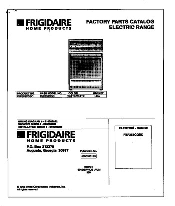 Diagram for FEF353CGSC