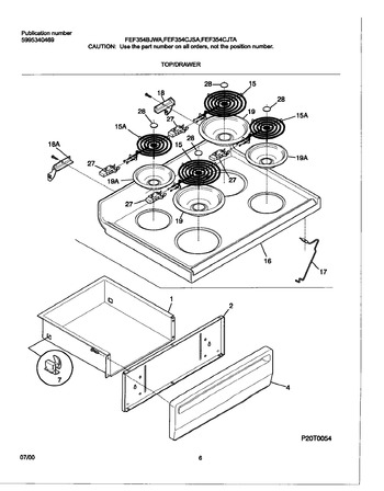 Diagram for FEF354BJWA