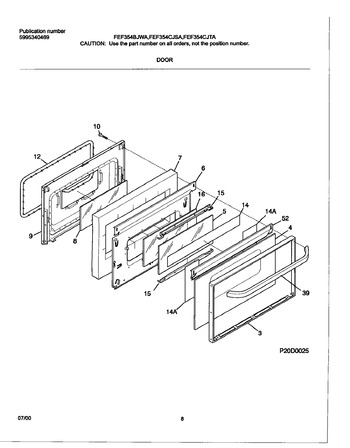 Diagram for FEF354CJSA