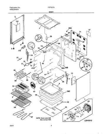 Diagram for FEF357ASA